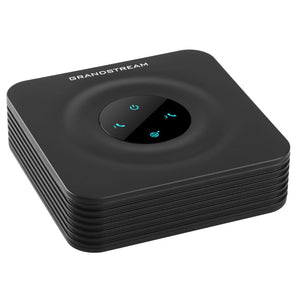 Grandstream Analog telephone adapter 2 SIP profiles through 2 FXS ports and a single 10/100Mbps port - HT802