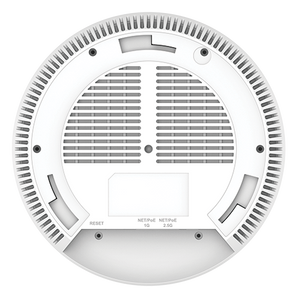 GrandstreamIndoor Wi-Fi 6 AX5400 Access Point, 2×2:2 2.4G, 4×4:4 5G,1x GbE, 1x 2,5G, PoE, up to 175m coverage, up to 256 wireless clients - GWN7662