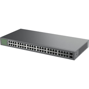 GrandStream Unmanaged Network Switch, 48x GbE RJ45, 2x SFP, metal case - GWN7706