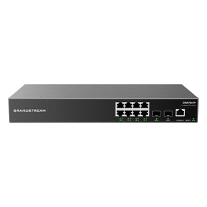 Grandstream Managed Switch 8 Port  Giga with 2Port SFP /Full POE 120W  - GWN7801P