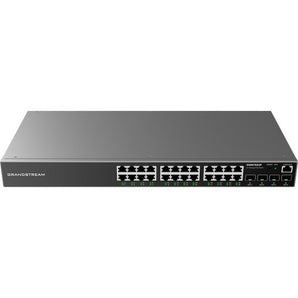 Grandstream Managed Switch 24 Port  Giga with 4Port SFP /Full POE 360W  - GWN7803P