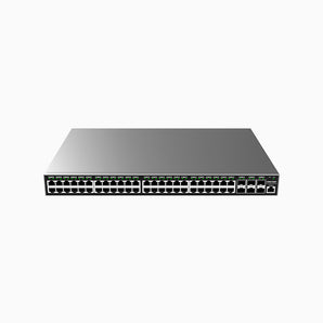 Grandstrea Managed  Layer 2+ Switch, 48x GbE RJ45, 6x SFP+, stackable, Internal PSU - GWN7806